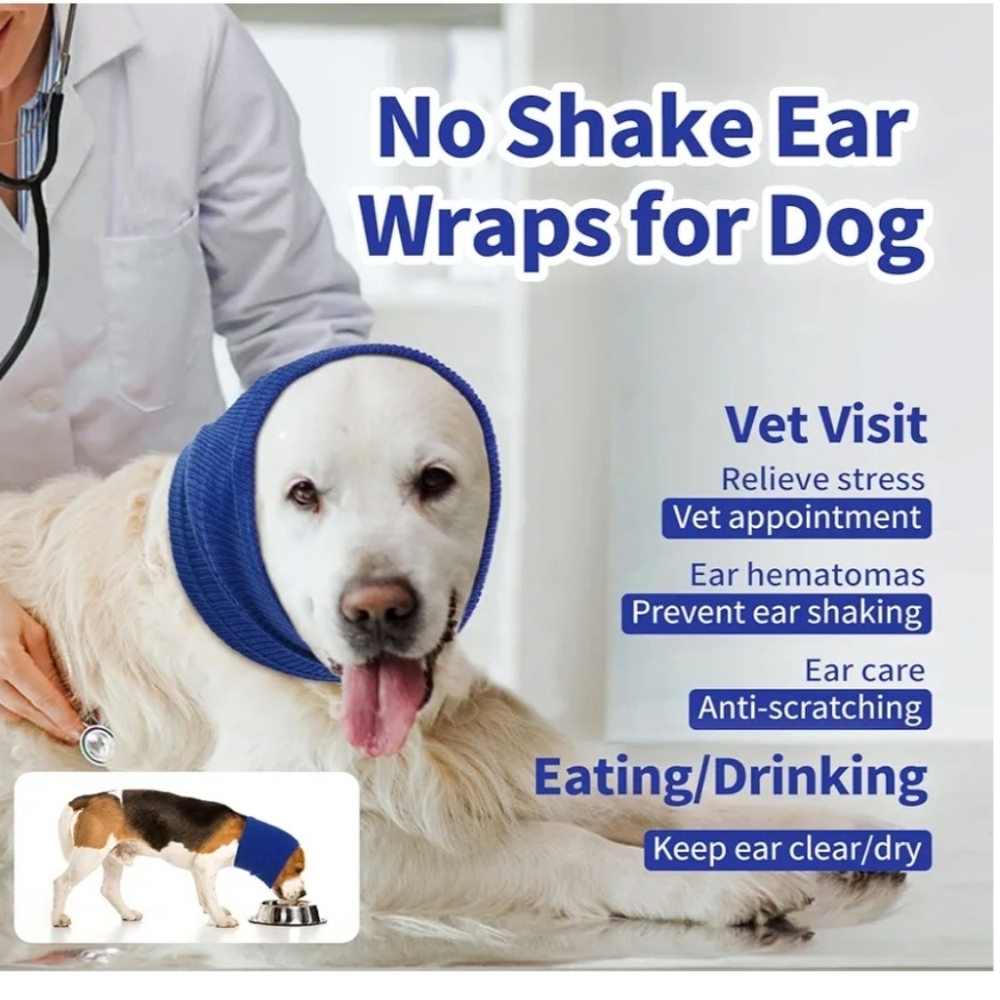 Calming Dog Hoodie - Blue - Picture 4 of 13